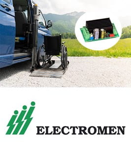 Electromen EM-241 motor drive for DC motor control