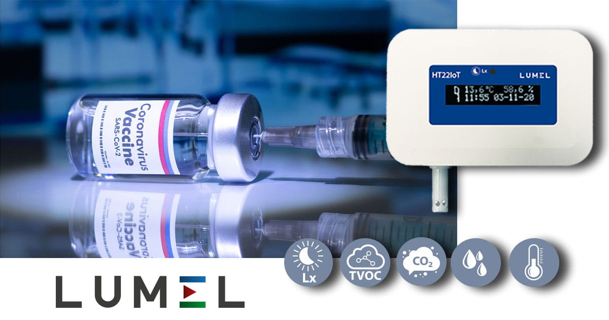 Lumel HT22IoT environmental datalogger