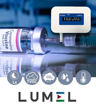 Lumel HT22IoT environmental datalogger