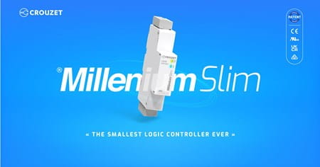 Crouzet Millenium Slim the smallest logic controller ever