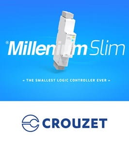 Crouzet Millenium Slim the smallest logic controller ever