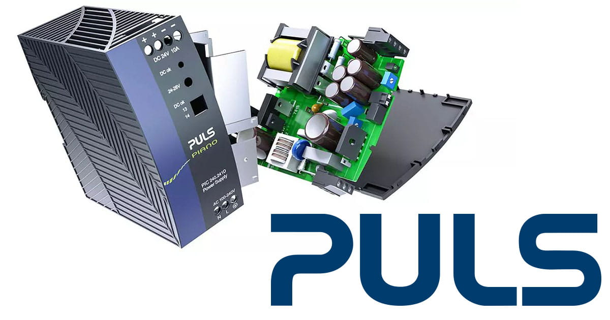 Puls Piano Miniline series din rail power supplies