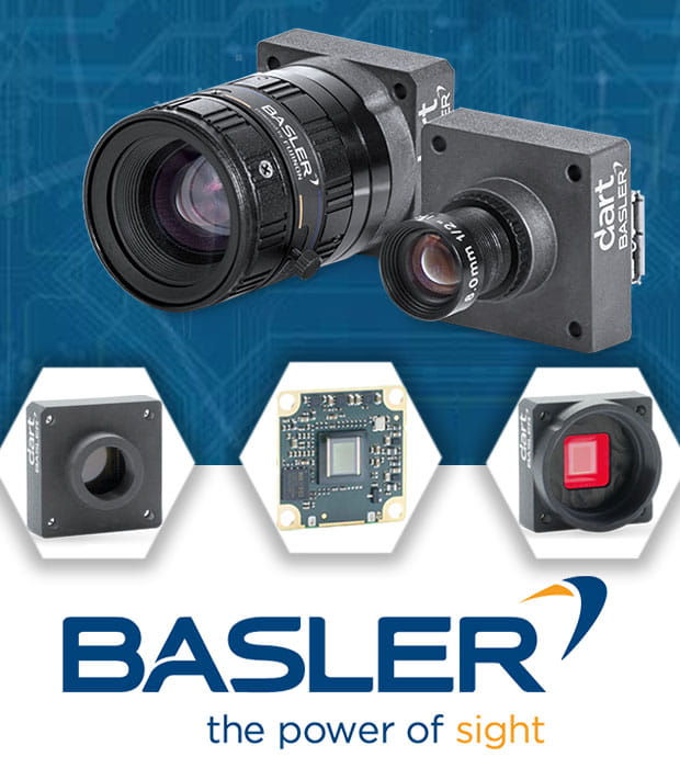 Basler's new Dart USB camera, bare board, CS-mount and S-mount variants
