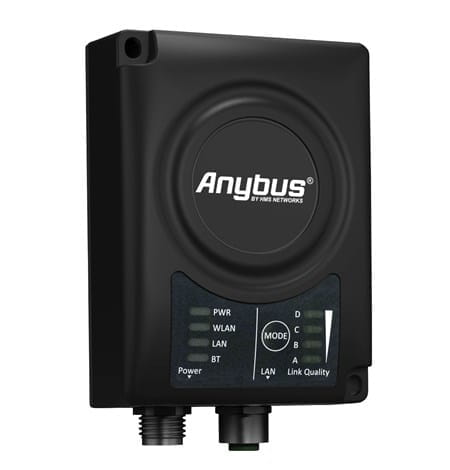 HMS Anybus bridge wireless communication for industrial machines and devices
