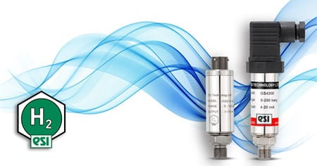 ESI new hydrogen compatible pressure sensors range