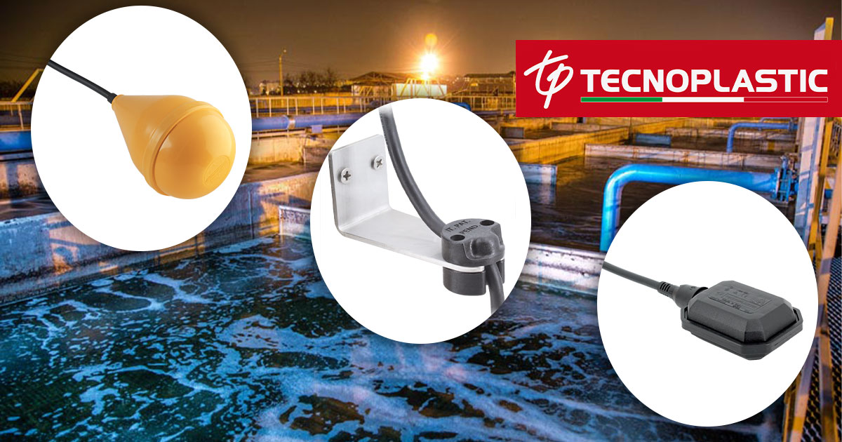 Tecnoplastic industrial float switches and patented Koala bracket