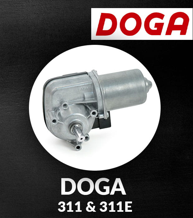 Doga 311 & 311E DC wiper motor - new product launch