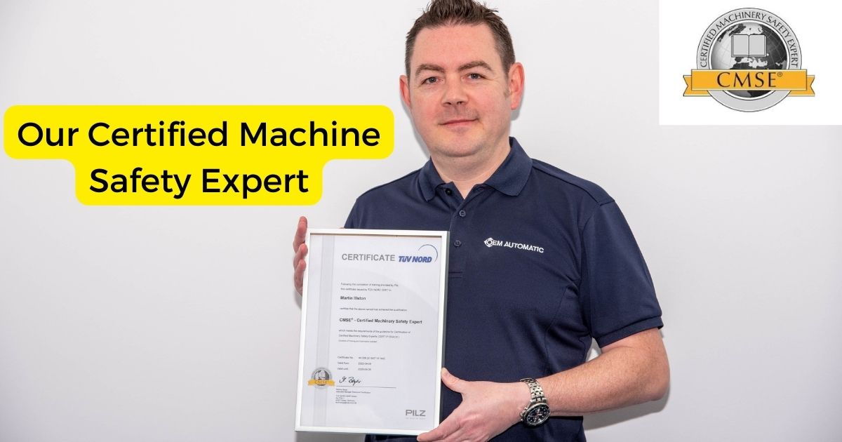 Certified Machinery Safety Expert Sensors and Safety Machine Safety