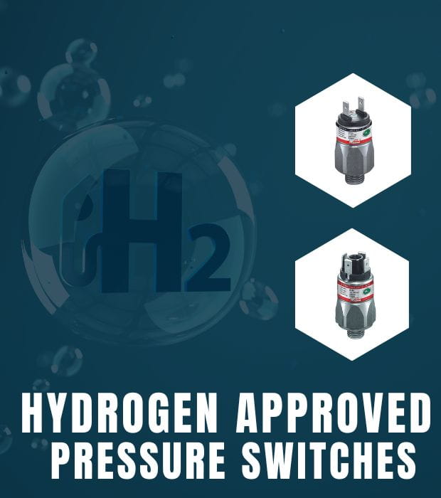 NEW HYDROGEN-APPROVED PRESSURE SWITCHES suco