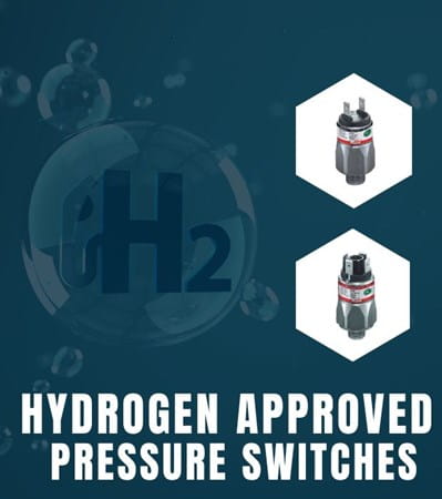 NEW HYDROGEN-APPROVED PRESSURE SWITCHES suco