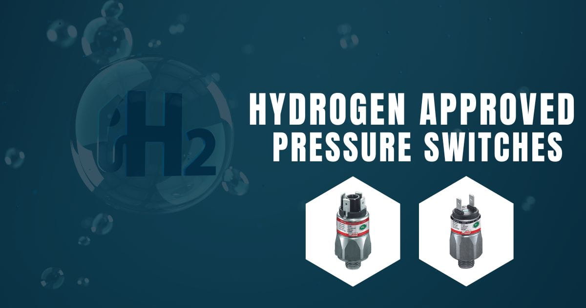 NEW HYDROGEN-APPROVED PRESSURE SWITCHES suco