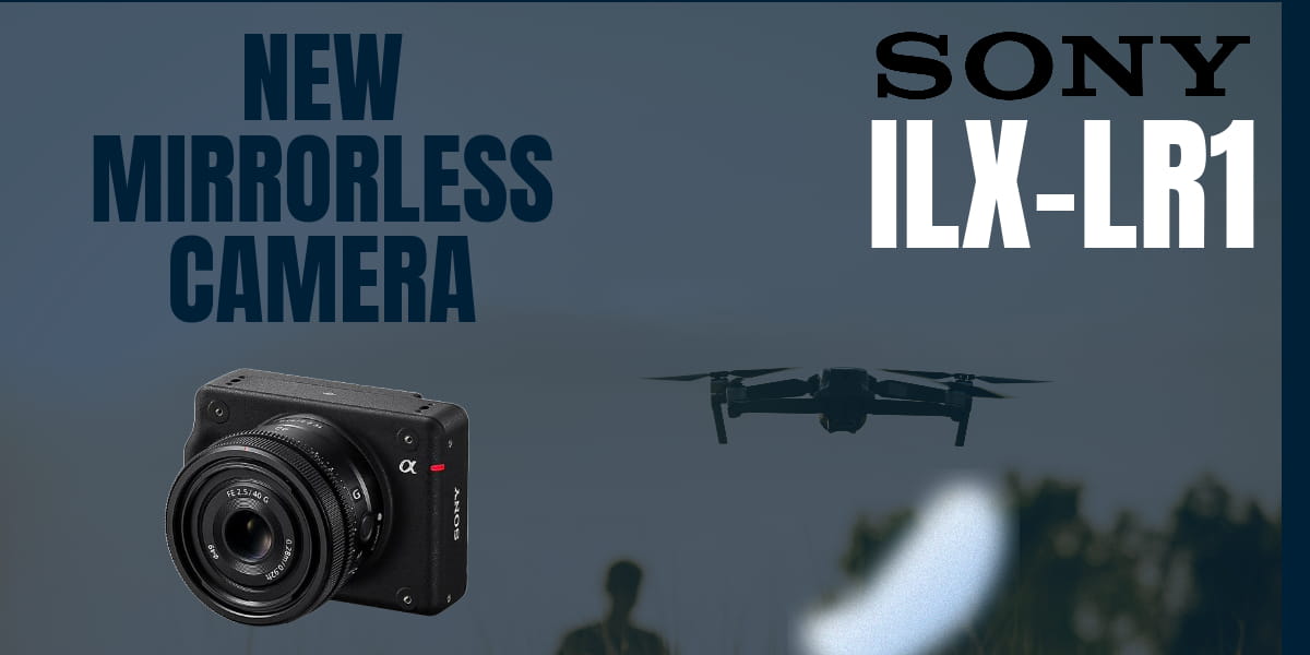 Sony mirrorless camera for drones