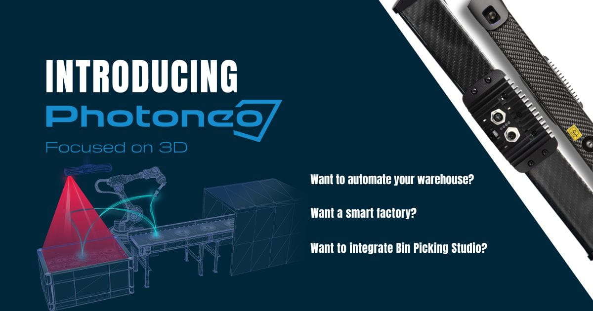 Photoneo is known as an expert in bin picking and its patented 3D technology