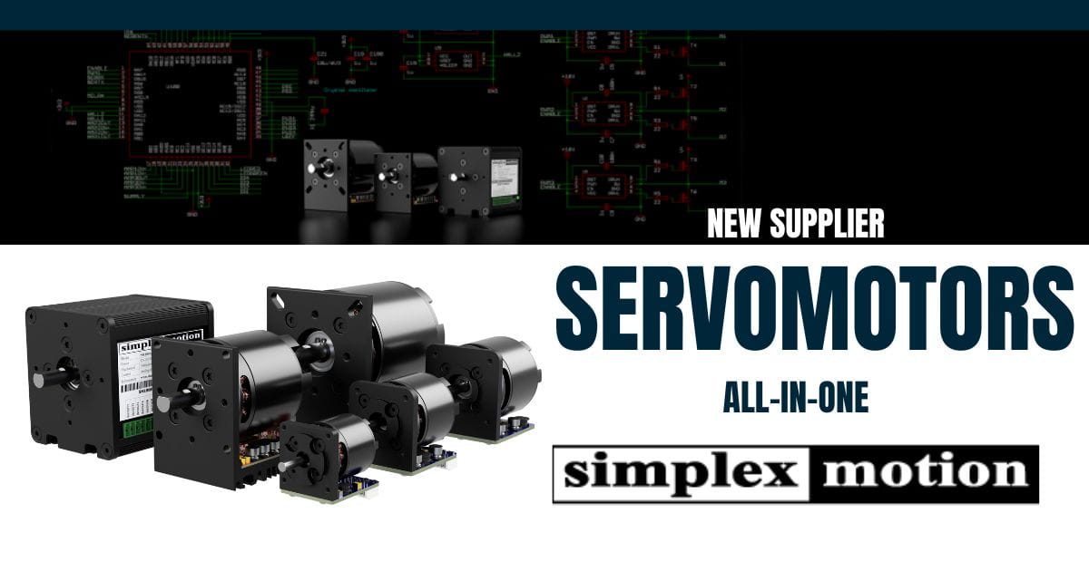 highly efficient, outrunner-design servomotors thanks to Simplex Motion
