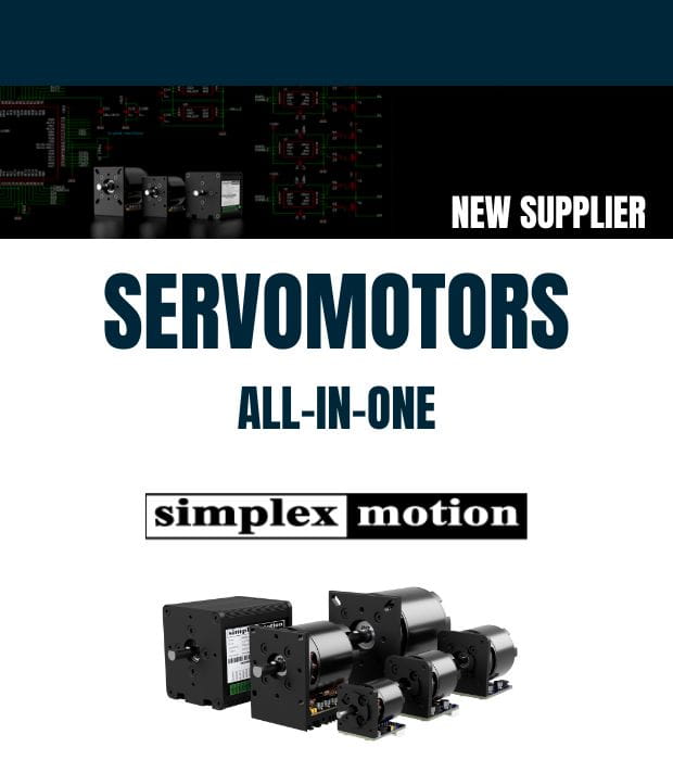 highly efficient, outrunner-design servomotors thanks to Simplex Motion