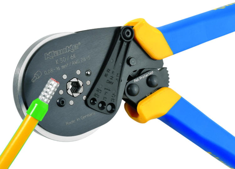 Crimping tool klauke