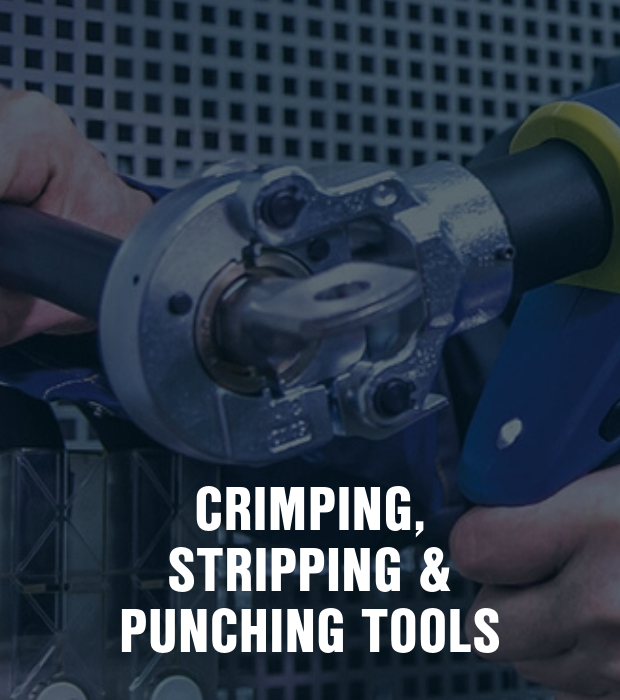 Klauke crimping stripping and punching tools