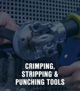 Klauke crimping stripping and punching tools