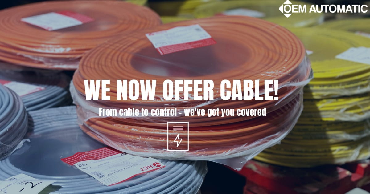 tri rated cables OEM automatic