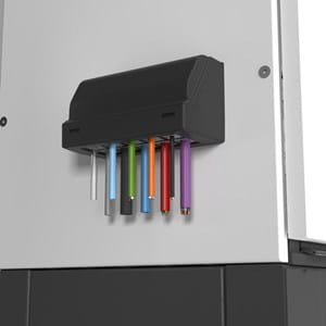 angled cable entry