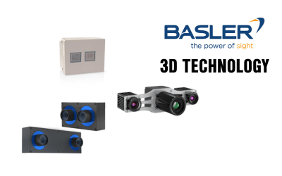 Basler 3D Vision, Time-Of-Flight camera and stereo cameras for 3D vision applications.