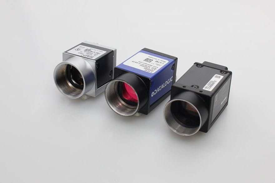 Three machine vision cameras from Sony, Datalogic and Basler
