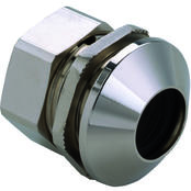 AGRO ultraflat nickel plated brass cable gland