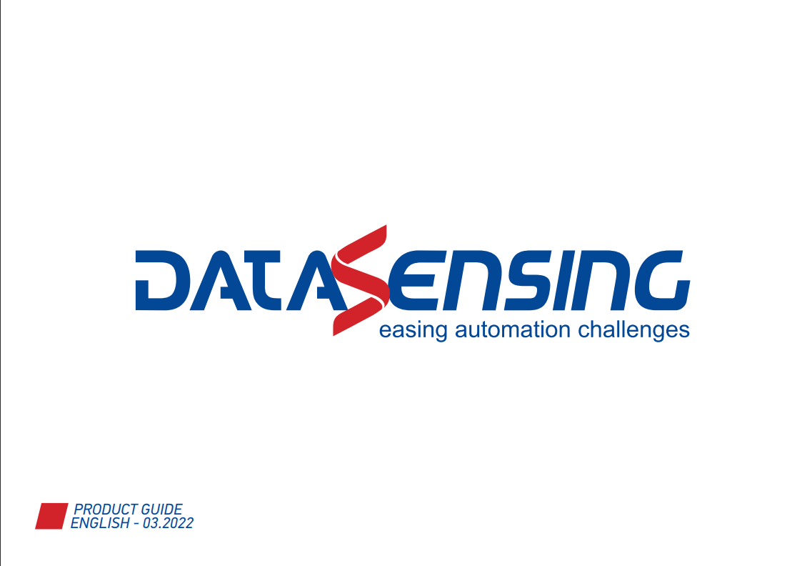 Datasensing Product Brochure Image