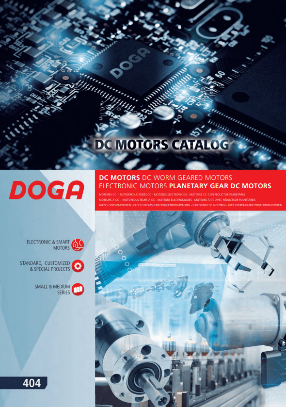 DOGA Product Catalogue Cover Image