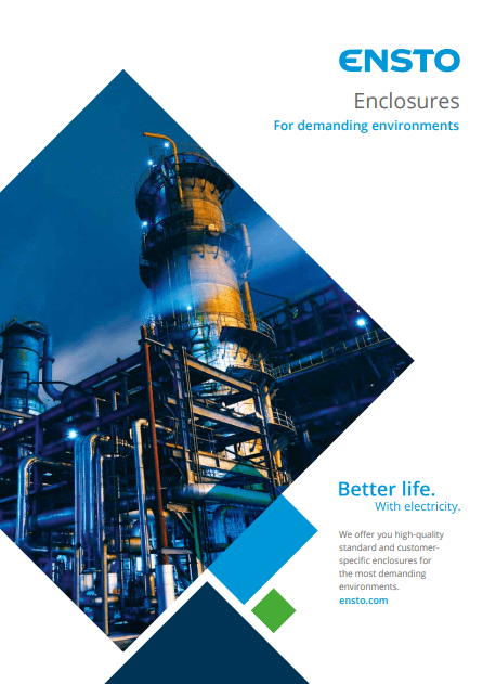 Ensto Catalogue Cover Image