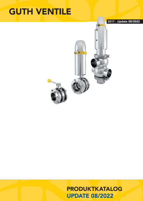 Guth Ventile Catalogue Cover Image