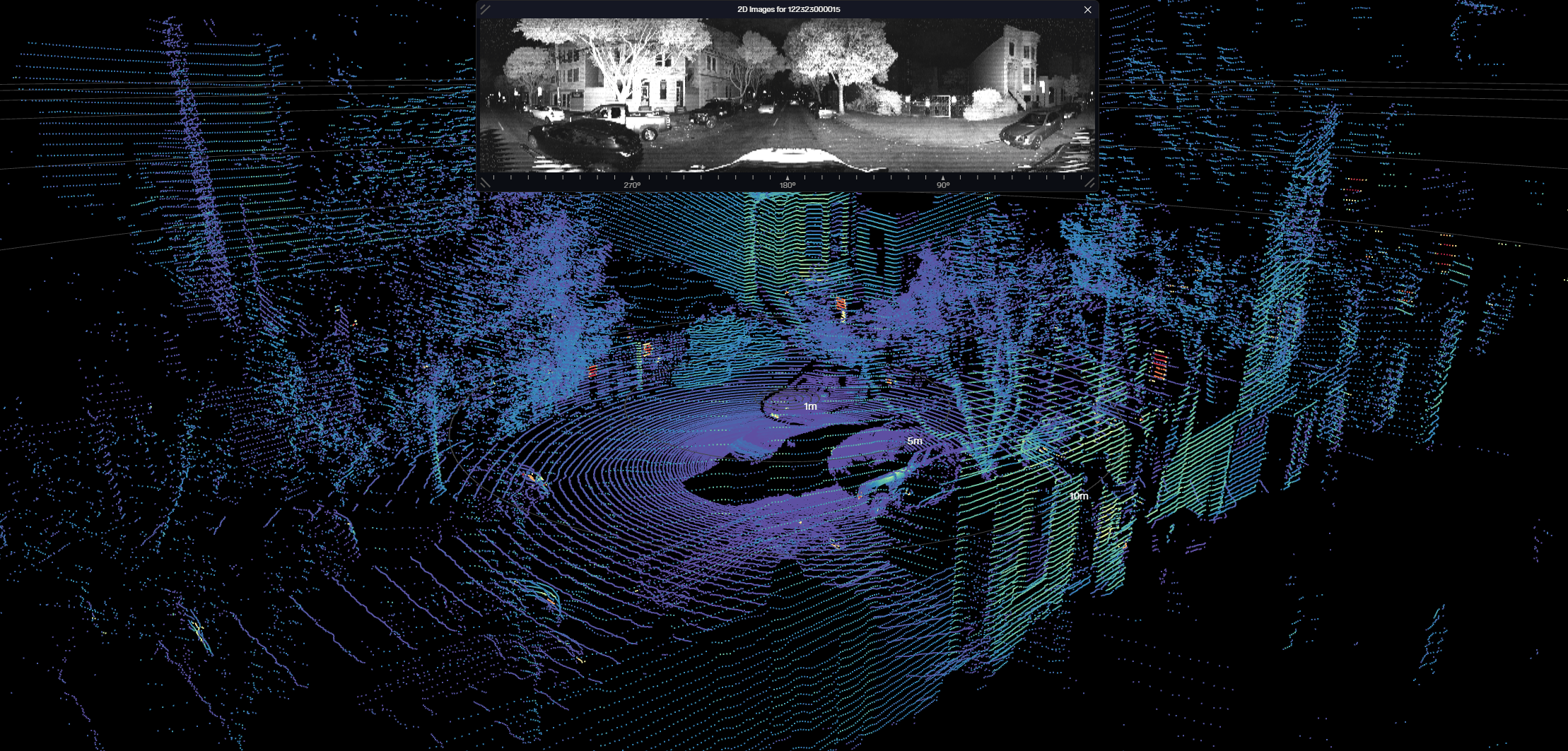 Ouster digital lidar visualisation