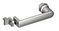 Quarter-turn L-handle 18mm stainless steel