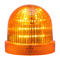 LED Multi-strobe beacon, Ø60mm, Amber, 110-120 V ac, UDF