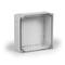 Enclosure Cubo C Polycarb Flange Clear Lid 300x300x130mm