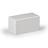 Enclosure Cubo D ABS Plain Grey Lid 80x160x86mm