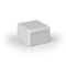 Enclosure Cubo D Polycarb Plain Grey Lid 53x55x36mm