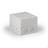 Enclosure Cubo S Polycarb Metric KO Grey Lid 125x125x100mm