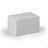 Enclosure Cubo S Polycarb Plain Grey Lid 75x125x75mm