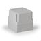 Enclosure Cubo S Polycarb Plain Grey Lid 125x125x125mm