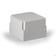 Enclosure Cubo S Polycarb Plain Grey Lid 175x175x125mm