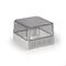 Enclosure Cubo S Polycarb Metric KO Clear Lid 175x175x125mm