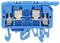 STK 1 Blue, 4mm² Compact Fuse disconnect terminal , 5x20, 5x25, 5x30, 6.3A 