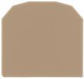 AP 1.5-4 Beige, End plate for RK 1.5-4
