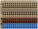 ZIZA 1.5/3/17/LED, 3 wire, 17 way ZIZA block, Red LED, Brown, Blue
