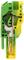 ZST 2.5/1A/Z, Male plug with housing pegs, Green/Yellow