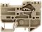 ZSTK 2.5/1A/1S-H/Z/15, Horizontal coupling plug with housing pegs, Beige, TS15