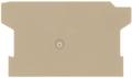 ZAPS 2.5/1A/1S Beige, End plate for ZRKS 2.5/1A/1S
