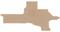 ZAPST 2.5/1A/Q Beige, End plate for ZST2.5/1A/Q plug 