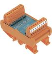 BSM 4, Component module, 4 channel with component receptacle, Low Voltage